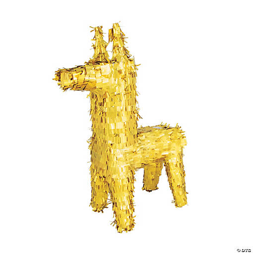 Gold Donkey Pi&amp;#241;ata