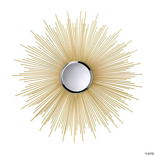 Golden Rays Mirror 32"X32"