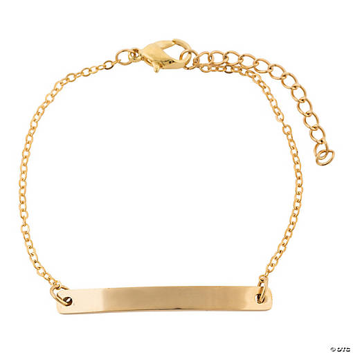 Goldtone Bar Bracelet