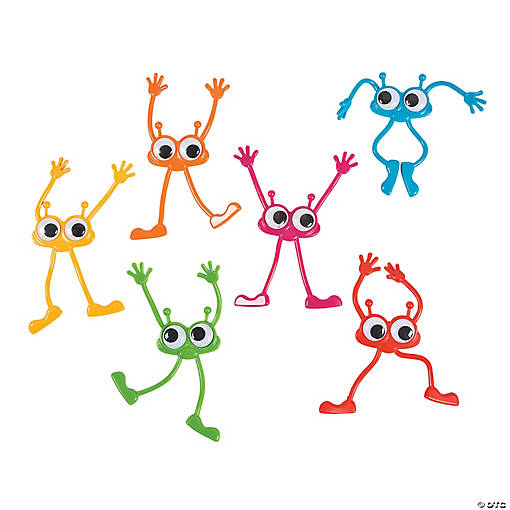 Googly Eyes Bendables - 12 Pc.