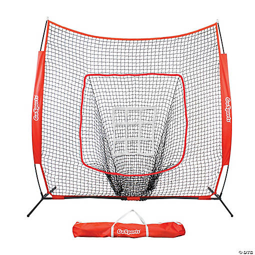 GoSports 7' x 7' Baseball &amp; Softball Practice Hitting &amp; Pitching Net