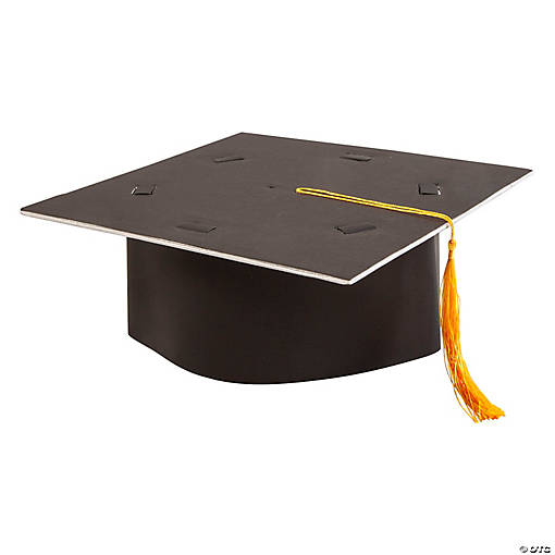 Graduation Cap Hanging Decorations - 6 Pc.
