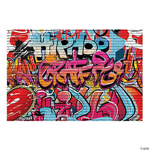 Graffiti Backdrop - 3 Pc.
