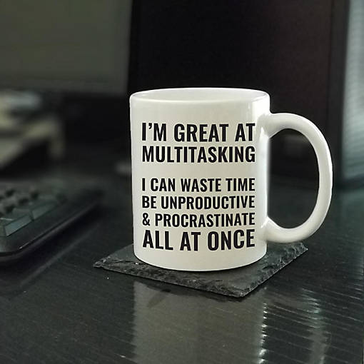 Great at Multitasking ceramic mug