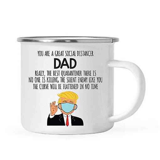 Great Social Distancer Dad 11oz CampMug