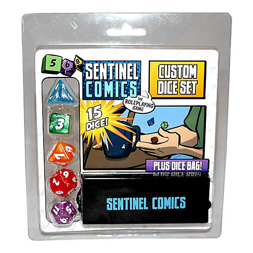 Greater Than Games Sentinel Comics: The Rpg Dice Set