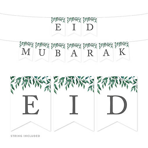 Greenery Eid Mubarak - 4 x 5.5 Inch