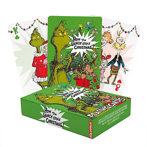 Grinch Christmas Playing Cards