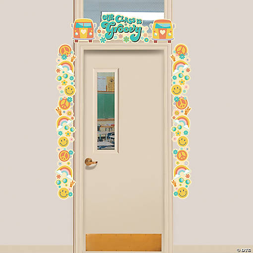 Groovy Door Border - 9 Pc.