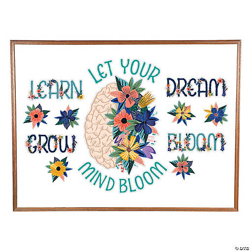 Growing Minds Classroom Wall Statement Piece - 28 Pc.