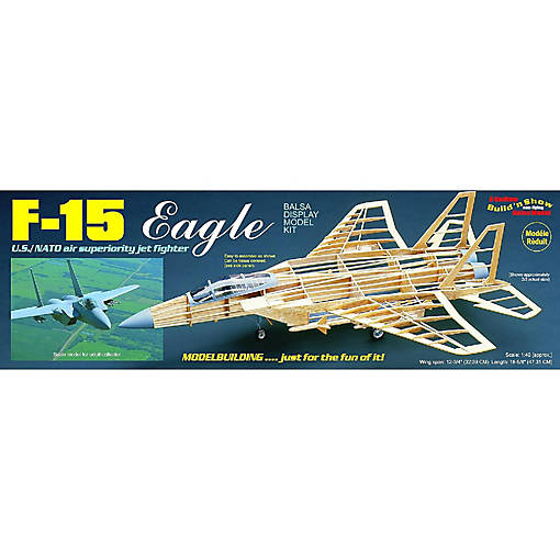 Guillow'S F-15 Eagle Model Kit, Small