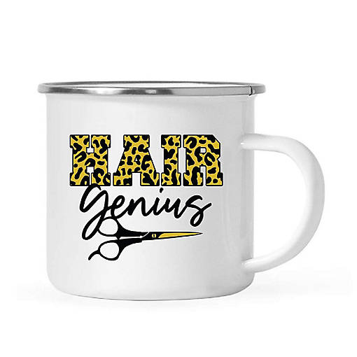 Hair Genius Leopard 11oz Campfire Mug