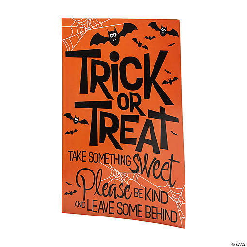 Halloween Candy Sign