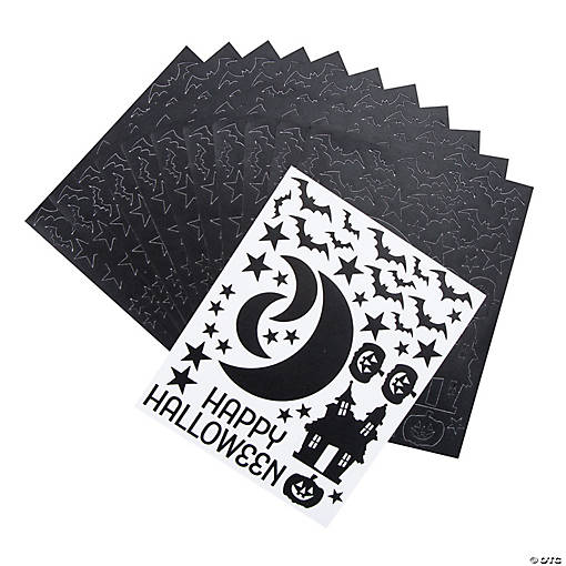 Halloween Night Decals - 24 Pc.