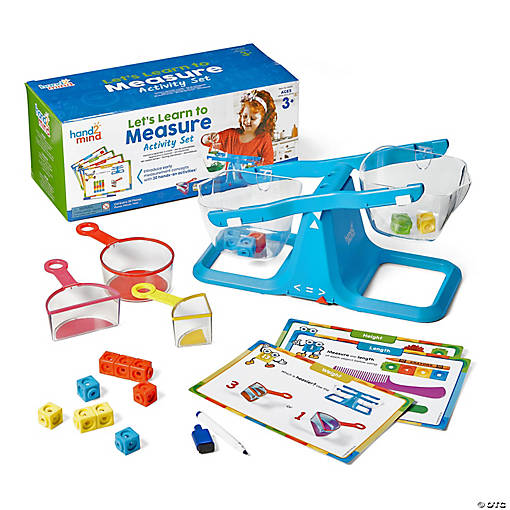 Hand2Mind Let's Learn To Measure Activity Set