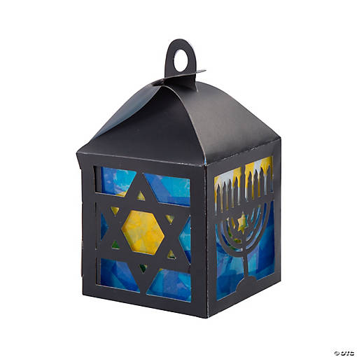Hanukkah Lantern Craft Kit - Makes 12
