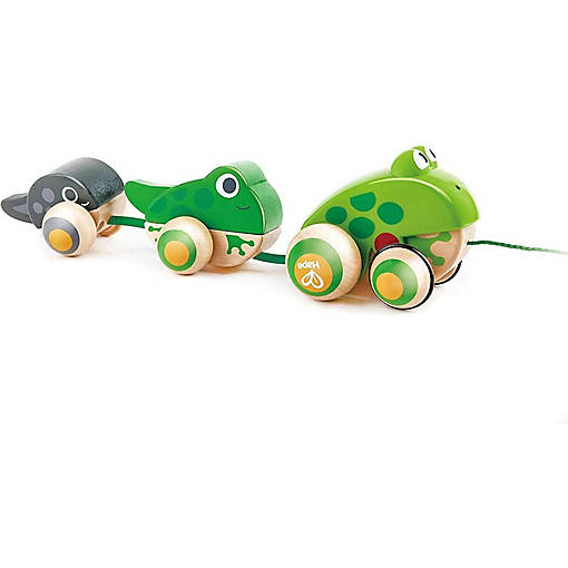 Hape Frog Family Pull Along