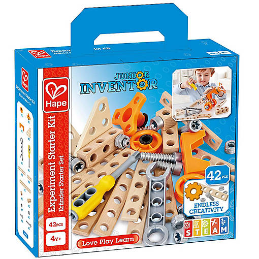 Hape Junior Inventor: Experiment 42 Piece Starter Kit