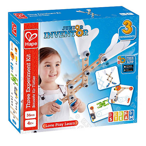 Hape Junior Inventor: Three Experiment Kit 