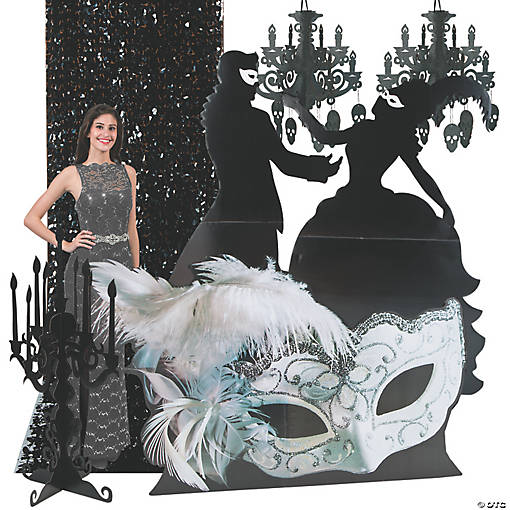Haunted Masquerade Premium Decorating Kit - 8 Pc.