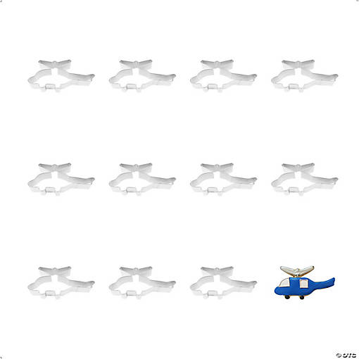 Helicopter 5" Cookie Cutters