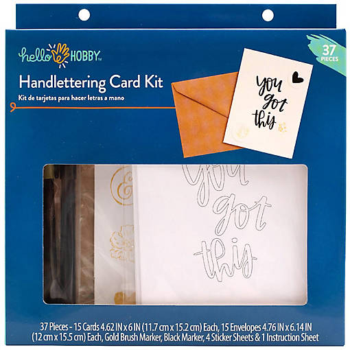 Hello Hobby Handlettering Kit