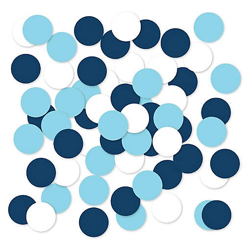 Holiday Blue White Navy, 180-Pack