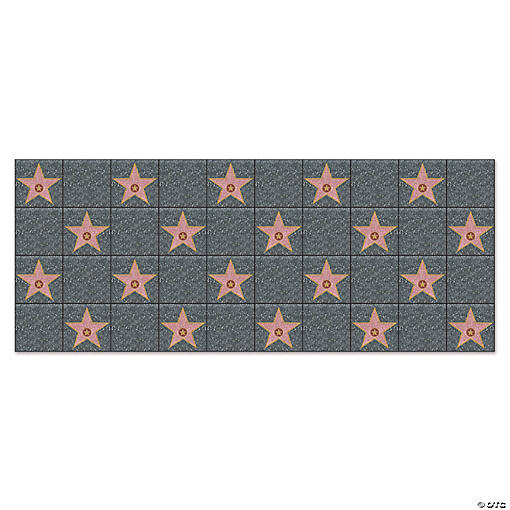 Hollywood Star Backdrop Banner