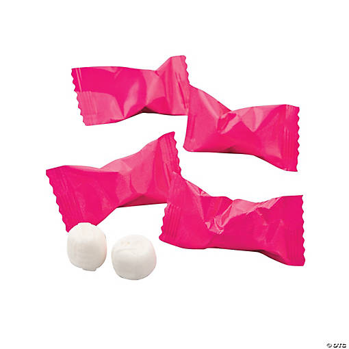 Hot Pink Buttermints - 108 Pc.