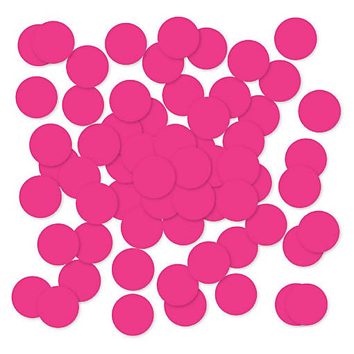 Hot Pink Confetti 180-Pack
