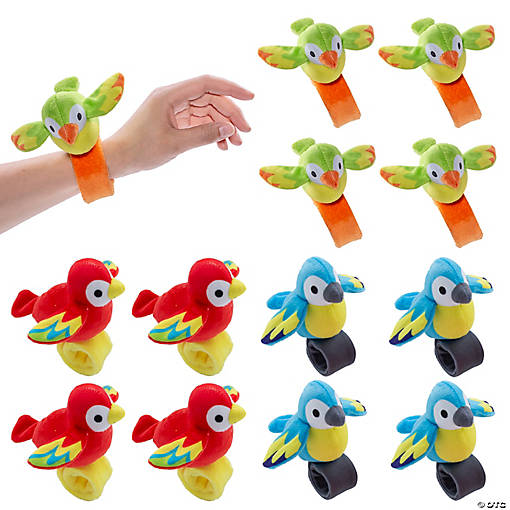 Hugging Stuffed Bird Bracelets