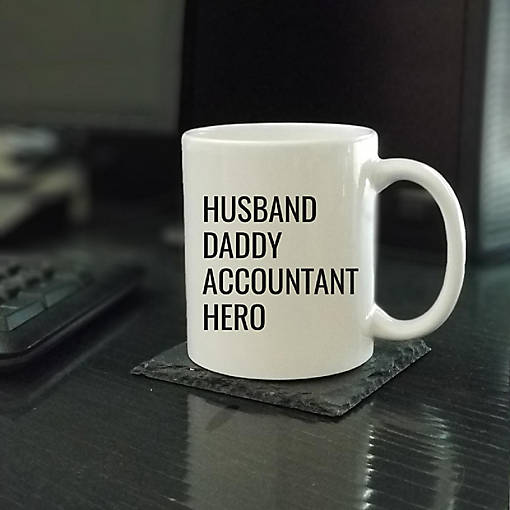 Husband Daddy Accountant Ceramic Mug