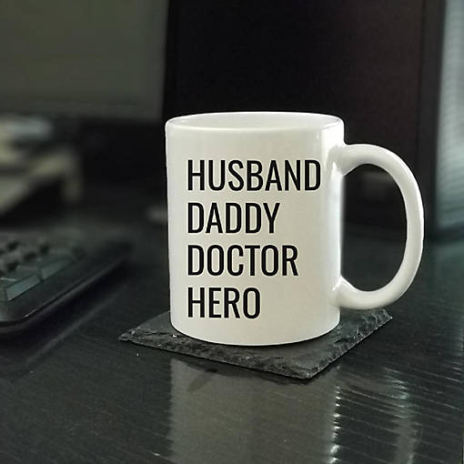 Husband Daddy Doctor Ceramic Mug