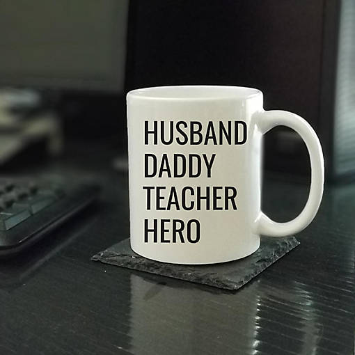 Husband Daddy Teacher Hero Ceramic Mug