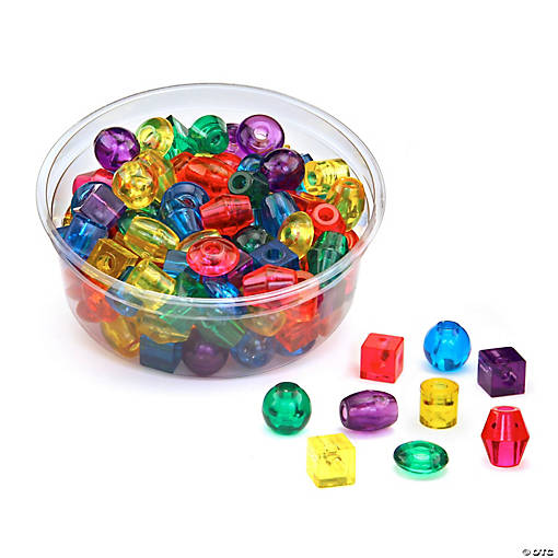 Hygloss Big Beads, Translucent
