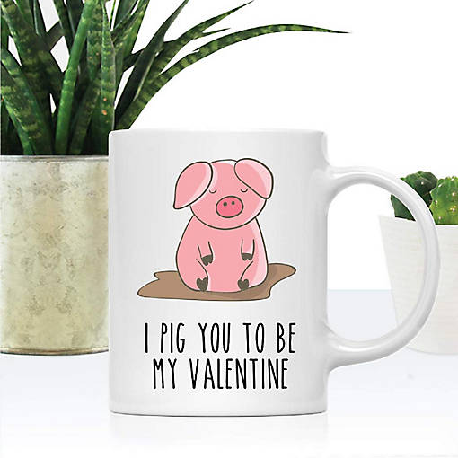 I Pig Pick You Mug, 1 Pack