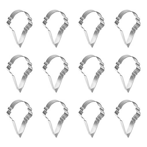 Ice Cream Cone 4 inch Cookie Cutters