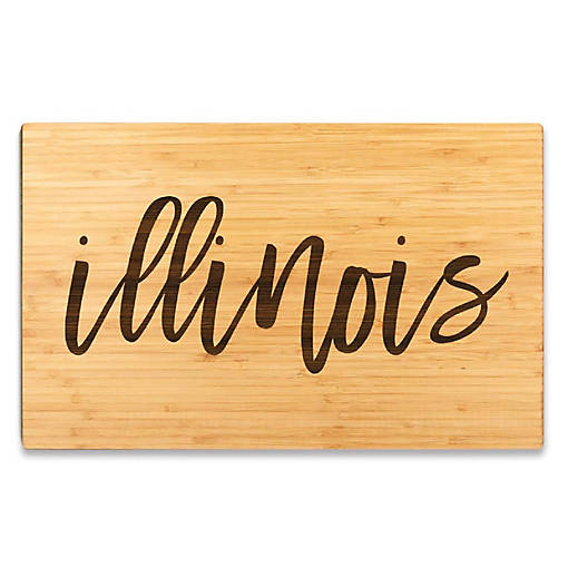 Illinois Bamboo Board 17.75x11
