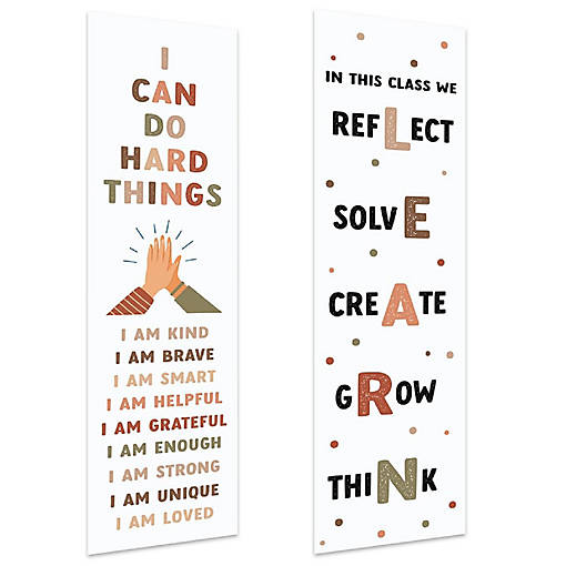 In This Classroom We Learn 2PC - 13 x 48 Inch