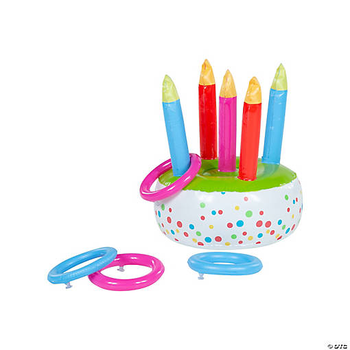 Inflatable Cake Ring Toss Game