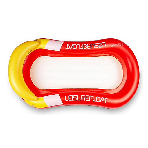 Inflatable Swimming Pool PVC Float Lounge Recliner  Red