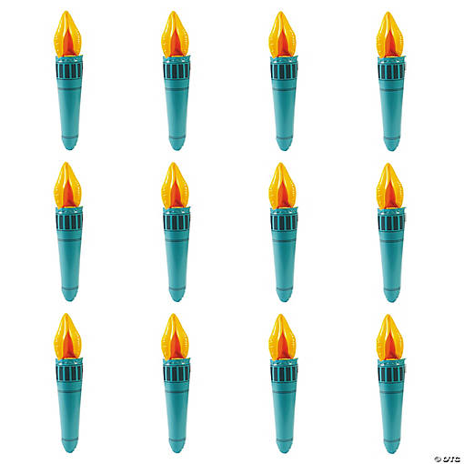 Inflatable Torches - 12 Pc.