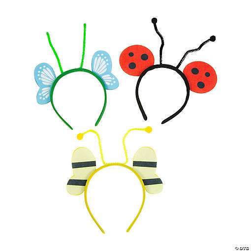 Insect Headbands - 12 Pc.