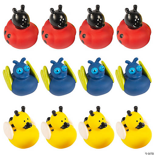 Insect Rubber Ducks - 12 Pc.