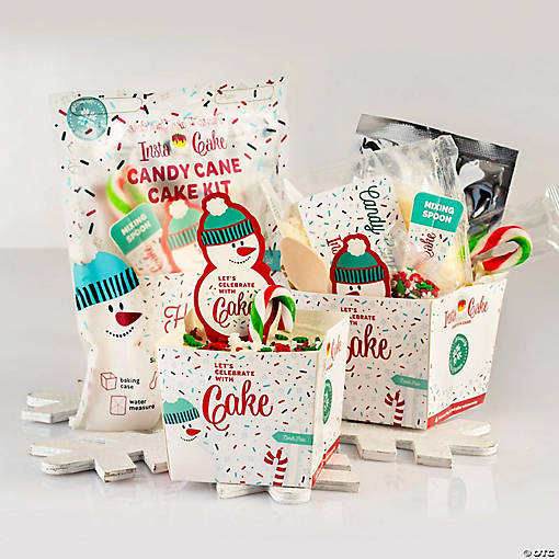 InstaCake Candy Cane Cake Kit