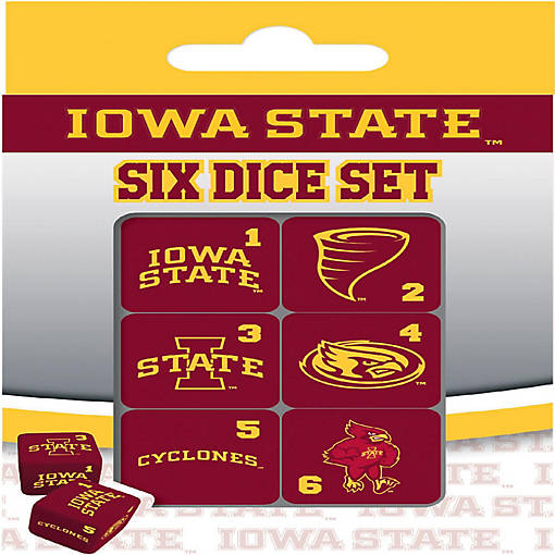 Iowa State Cyclones Dice Set - 19mm