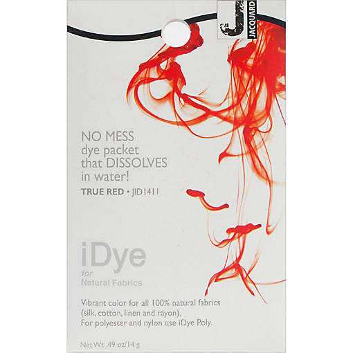 Jacquard iDye Fabric Dye 14g-True Red
