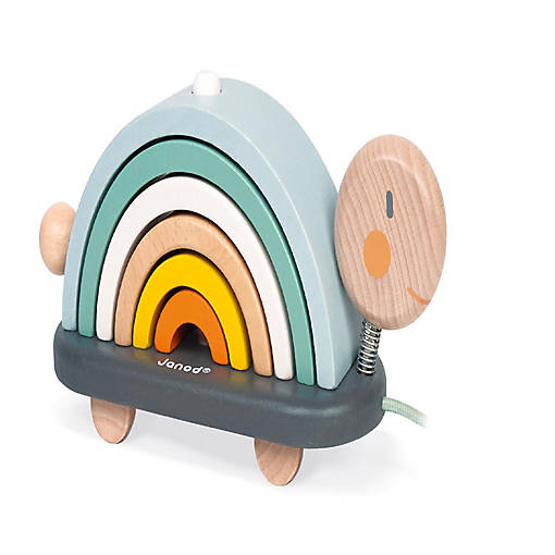 Janod Sweet Cocoon - Rainbow Turtle