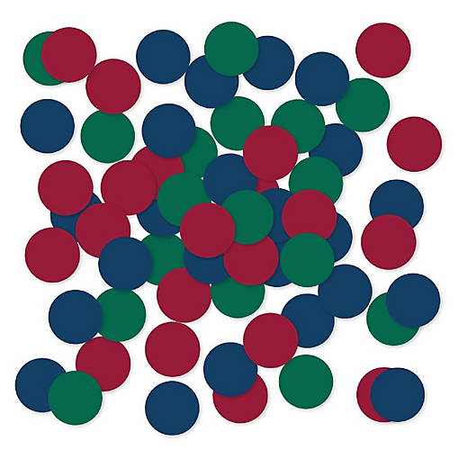 Jewel Tone Confetti, 180-Pack