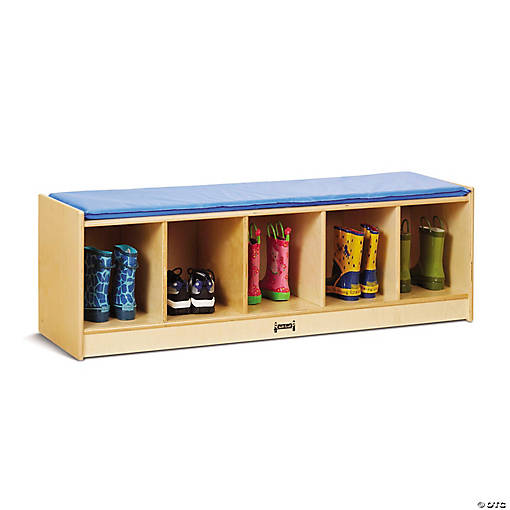 Jonti-Craft 5 Section Bench Locker